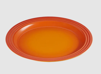 Le Creuset Frühstücksteller Ofenrot 27cm