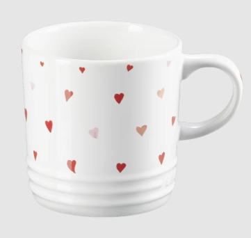 Le Creuset Becher Hearts aus Steinzeug 350 ml